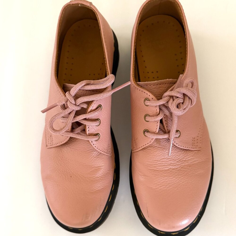 Dr. Martens 1461 Women's Virginia Pebbled Leather Oxford Shoes